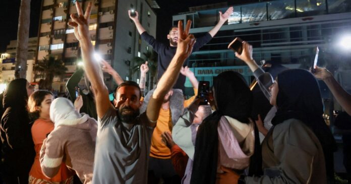Cessez-le-feu Israël-Liban : scènes de fête à Beyrouth