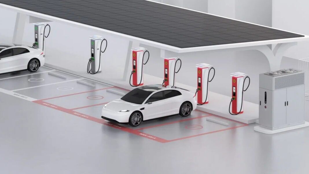 Technologie Huawei de recharge pour voitures électriques