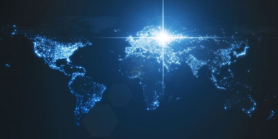 Illustration de l’usage mondial de l’intelligence artificielle générative