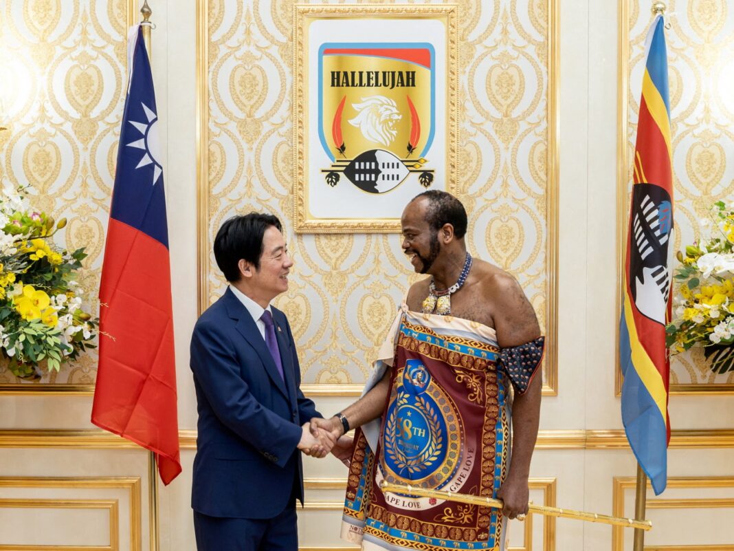 Taïwan : Lai visite l’Eswatini malgré les pressions de la Chine