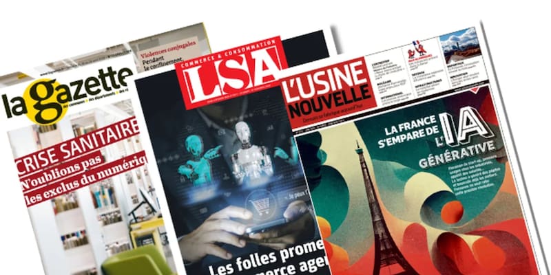 Des journalistes du groupe Infopro Digital manifestent contre le remplacement de 19 secrétaires de rédaction par l'intelligence artificielle