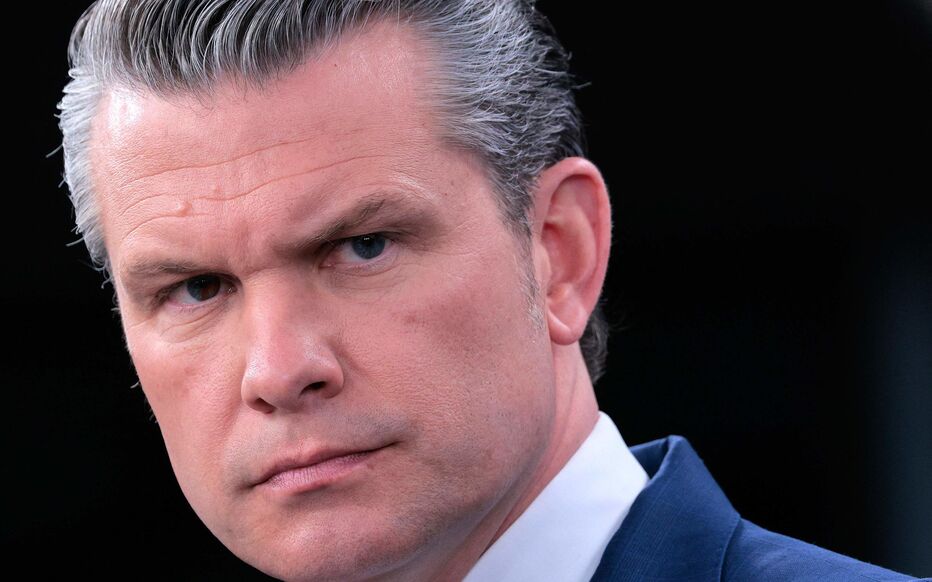 Pete Hegseth, secrétaire américain à la Défense, lors d’une prise de parole publique