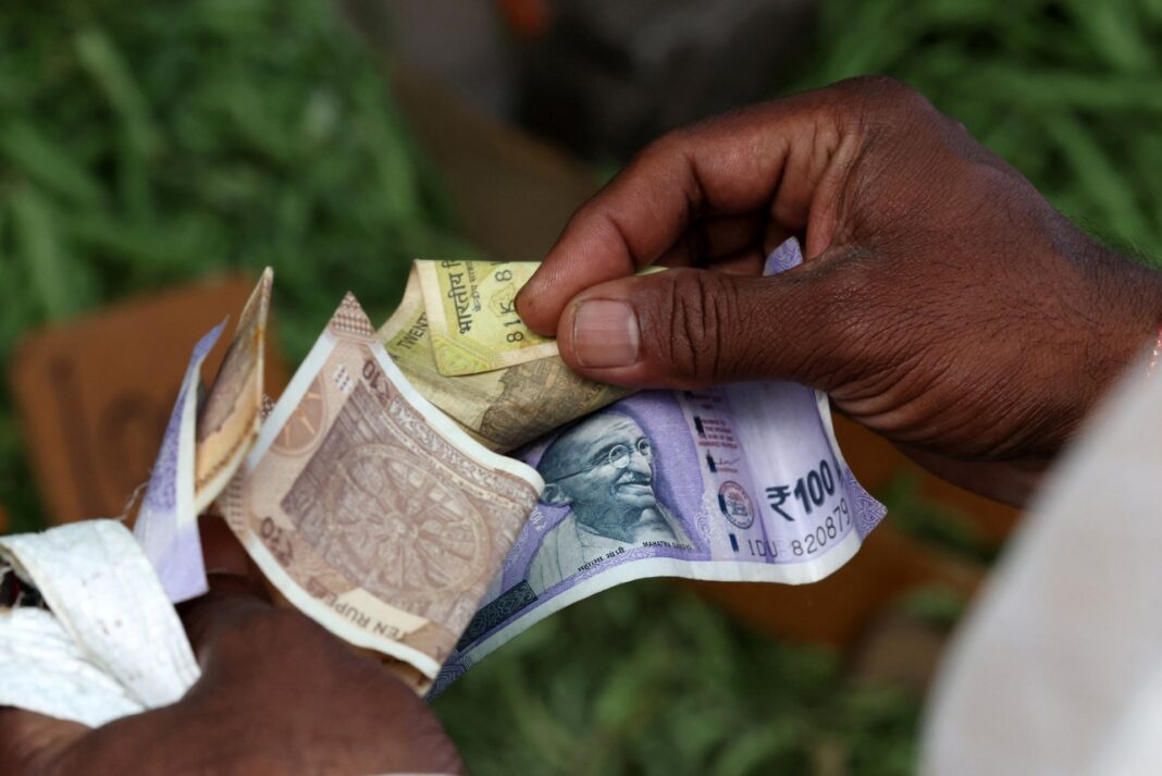 Billets de roupies indiennes
